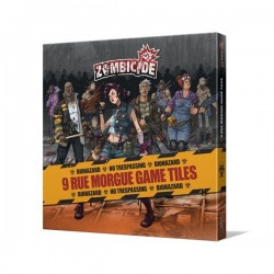 Zombicide - Rue Morgue Game Tiles