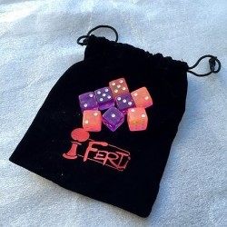Tumblin dice - Set de dés violets et roses