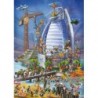 Puzzle 1000 pièces - Cartoon - Construction